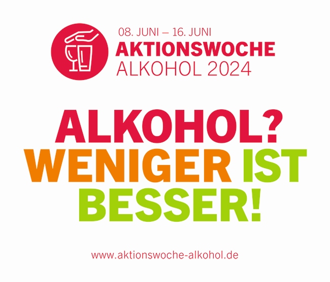  Aktionswoche zur Präventionskampagne „Alkohol? Weniger ist besser!“