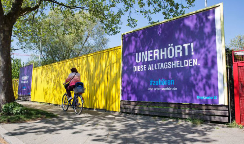 Zuhören statt verurteilen - UNERHÖRT! - Kampagne