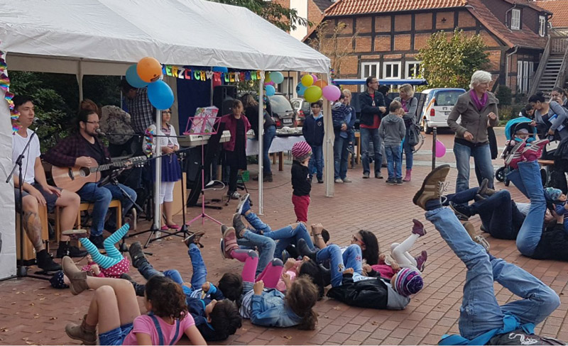 Flüchtlingscafé „omnia vincit amor“